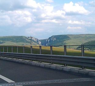 Cheile Turzii (from Autostrada Transilvania)