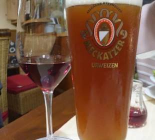 Zum Abendessen im Restaurant Zum Alten Rathaus
