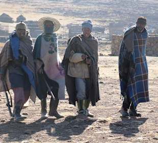 Basotho - Dorf