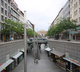 Schorsenbummel: Blick zum Bahnhof