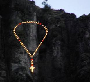 Das Kreuz Beleuchtet