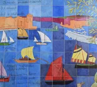 Künstler-Viertel Le Panier