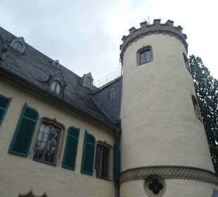 Bei einem Besuch von Schloss Rosenau