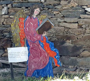 Engel an Einödhöfen