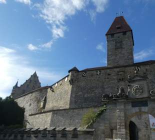 Veste Coburg: bei der Besichtigung der Veste