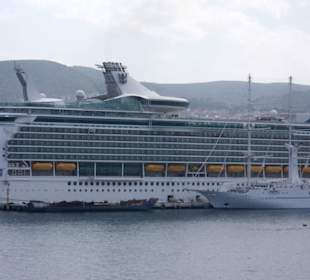 Aussicht in den Hafen