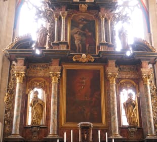 In der Severikirche in Erfurt
