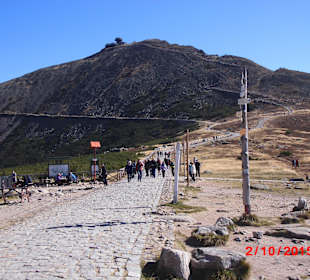 Wanderweg zur Schneekoppe