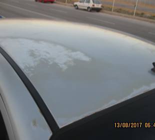 Angeblich von der Sonne geblasen