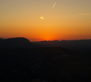 Das letzte Licht des Tages