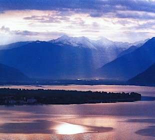 Blick von Ronco nach Ascona