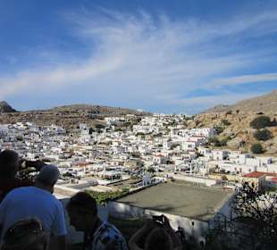 Lindos - die weiße Stadt mit Akropolis