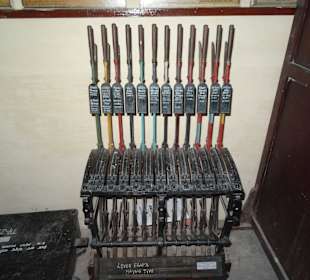 So sah es vor 50 Jahren im Stellwerk aus