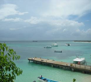 Anlegesteg Isla Catalina