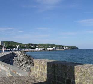 Mole mit Blick auf Sassnitz