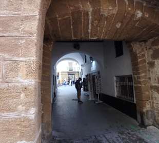 In der Altstadt von Cádiz