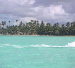 Küste der Insel Saona