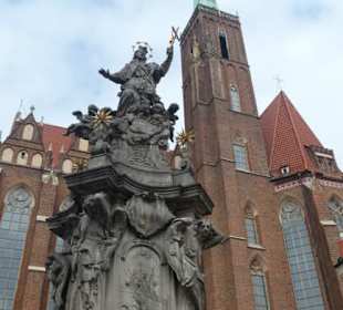 Die Kreuzkirche / Kreuzstift in Wrocław / Breslau