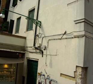 Von einer Brücke aus gesehen