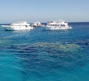 Schnorchelausflug - Zwischenstopp