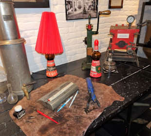 Im Museum des Wein- und Rumhaus Braasch