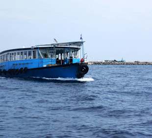 Fahrt zur Insel Vadoo