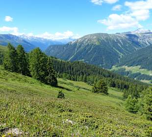 Wanderung Rinerhornbahn - Sertigtal