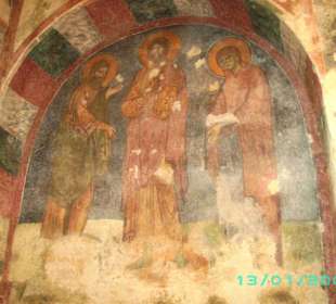 Wandmalerei der Nikolauskirche