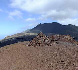 Auf dem Tenenguia, hinten der San Antonio