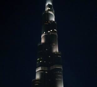Burj bei Nacht