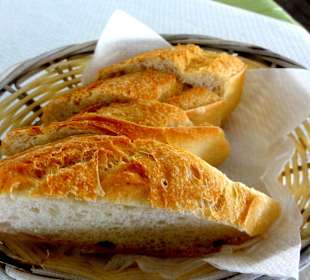 Baguette zum Essen