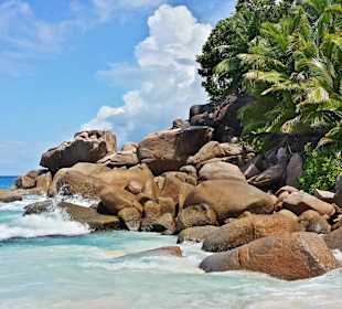Traumstrand auf Praslin