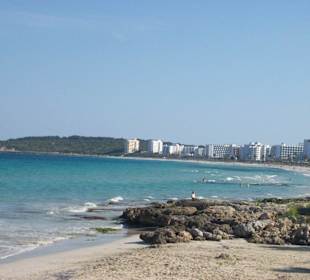 Strand aus neuer Sicht