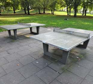 Tischtennisplatten im Sternschanzenpark