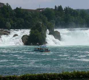 Die Insel im Rheinfall