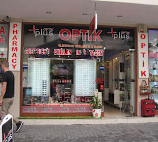 Plus Optik am Tag