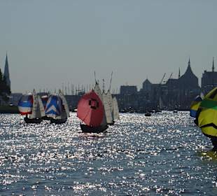 Hanse Sail 2004 im Stadthafen Rostock