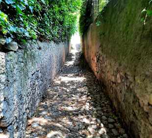 Wanderweg entlang des Lago