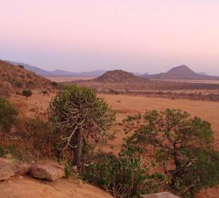 Ausblick von der Voi Lodge