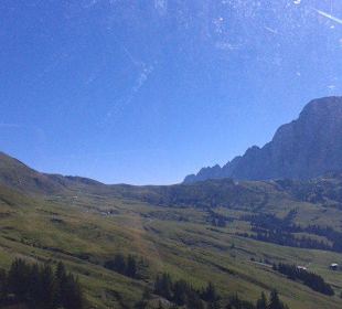Blick auf die Höhenwanderung