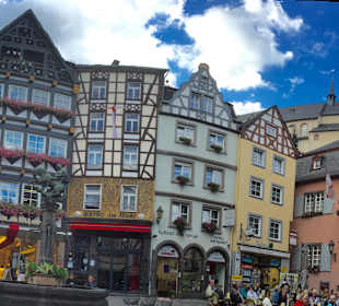 Marktplatz Cochem - super schön