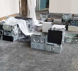 Kunst-Computerteile