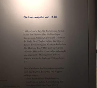 Erdgeschoss - Kirchengeschichte - Mittelalter 