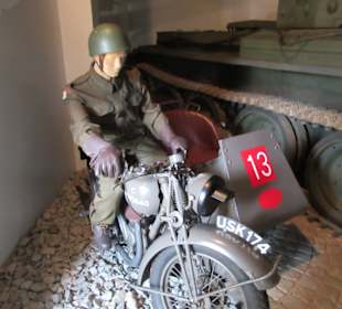 In den Hallen des Militärmuseums Lesany