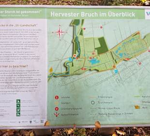 Informative Tafeln vorhanden