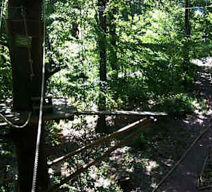 Abstieg Himalay... einklinken und abspringen!