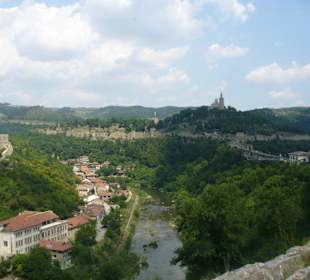 Widok na ruiny zamku