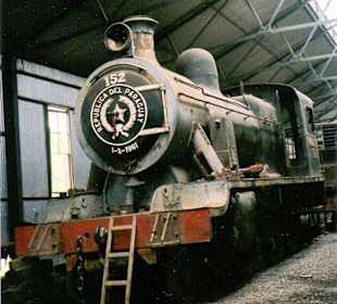 Die Lok wird restauriert