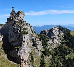 "Schwaigerwand" mit Kapelle von 1889