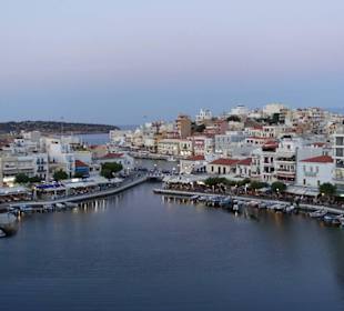 Agios Nikolaos  am Abend